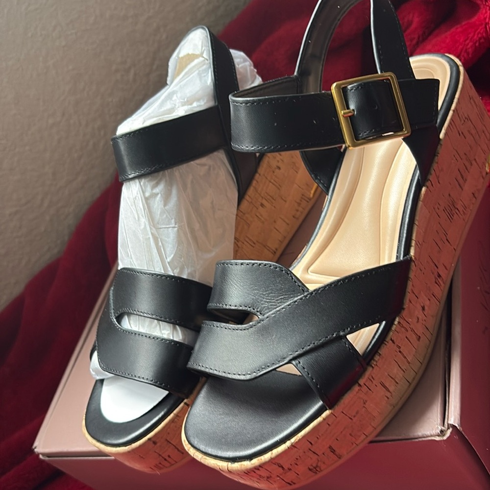 Franco Sarto TILLI , Ankle strap wedge Heels.